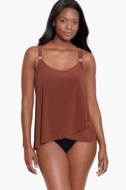 Vrouwen Miraclesuit Tankini-Topjes|Razzle Dazzle Tankinitop