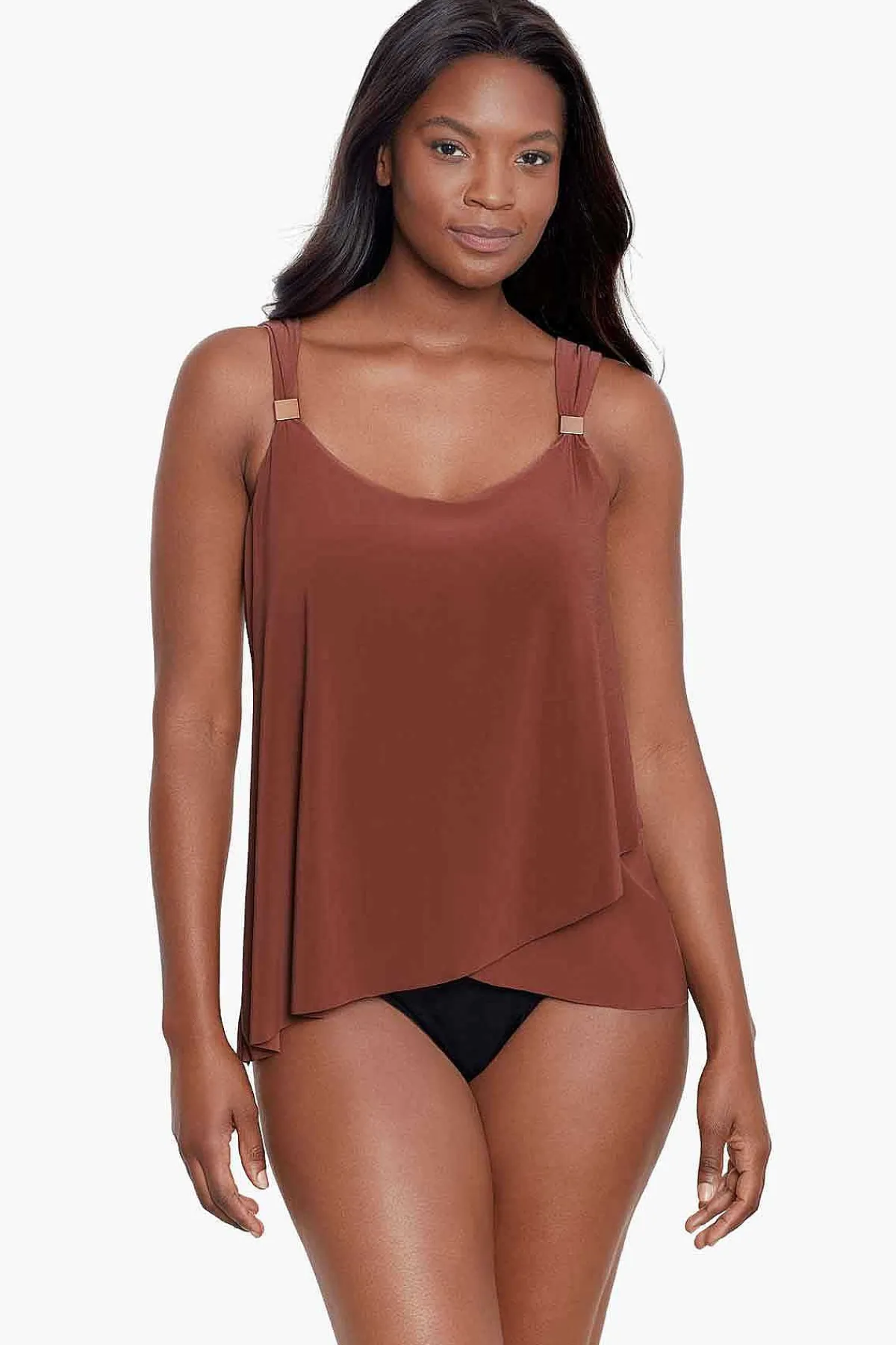 Vrouwen Miraclesuit Tankini-Topjes|Razzle Dazzle Tankinitop
