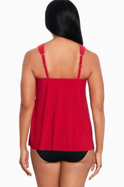 Vrouwen Miraclesuit Tankini-Topjes|Razzle Dazzle Tankinitop