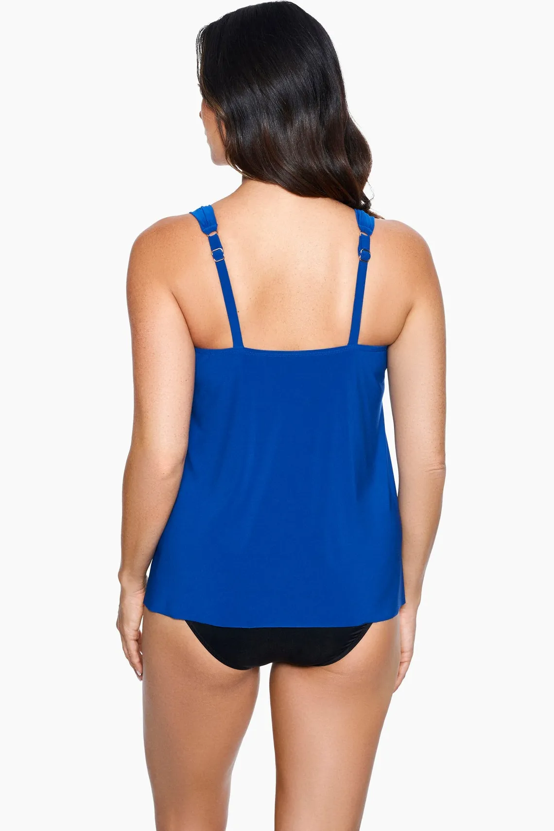 Vrouwen Miraclesuit Tankini-Topjes|Razzle Dazzle Tankinitop Met Beugel, Dd-Cup