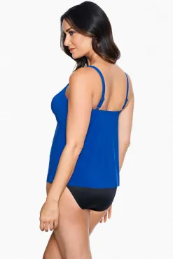 Vrouwen Miraclesuit Tankini-Topjes|Razzle Dazzle Zing Tankinitop Met Beugel