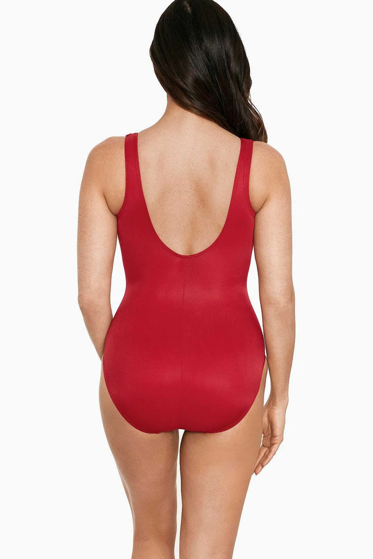 Vrouwen Miraclesuit Een Stuk|Razzle Dazzle Zipt Zwempak Uit Een Stuk