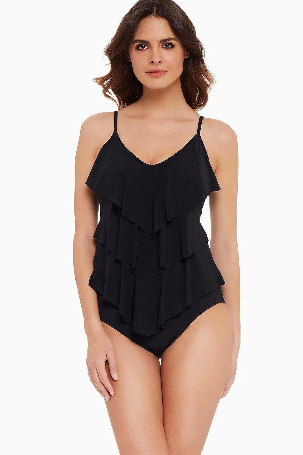 Vrouwen Miraclesuit Tankini-Topjes|Rita Dd-Cup Tankinitop