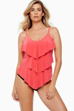 Vrouwen Miraclesuit Tankini-Topjes|Rita Dd-Cup Tankinitop