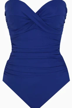 Vrouwen Miraclesuit Een Stuk|Rock Solid Madrid Bandeau-Badpak Uit Een Stuk