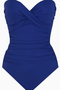 Vrouwen Miraclesuit Een Stuk|Rock Solid Madrid Bandeau-Badpak Uit Een Stuk