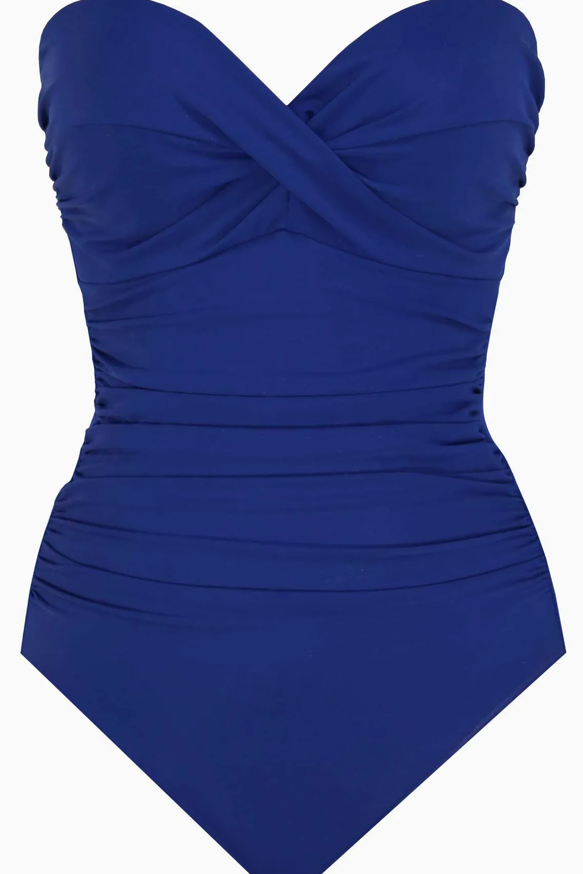 Vrouwen Miraclesuit Een Stuk|Rock Solid Madrid Bandeau-Badpak Uit Een Stuk