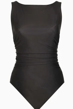 Vrouwen Miraclesuit Een Stuk|Rock Solid Regatta Zwempak Uit Een Stuk Met Hoge Hals