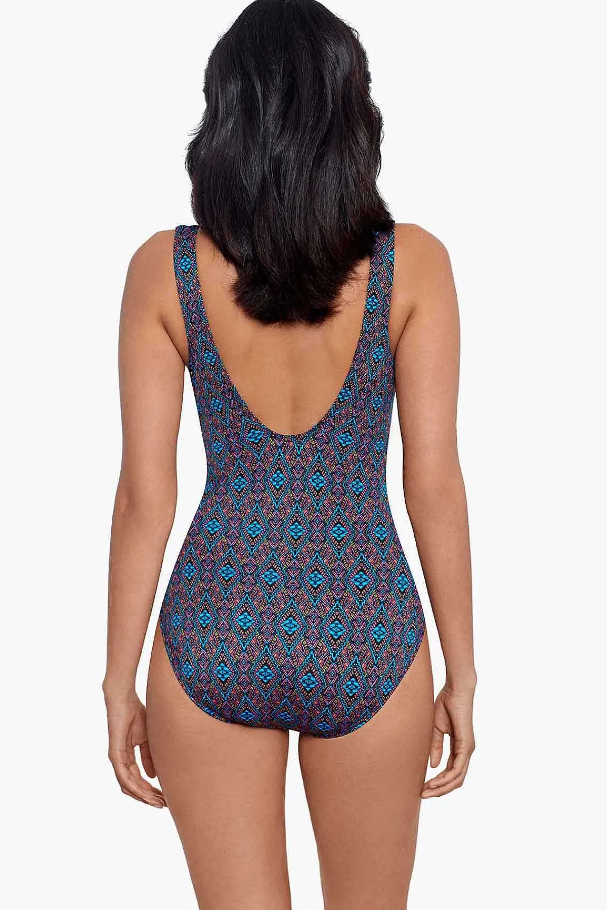 Vrouwen Miraclesuit Een Stuk|Romani Criss Cross Escape Zwempak Uit Een Stuk