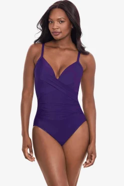 Vrouwen Miraclesuit Een Stuk|Rotsvast Boeiend Badpak Uit Een Stuk