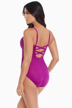 Vrouwen Miraclesuit Een Stuk|Rotsvast Boeiend Badpak Uit Een Stuk