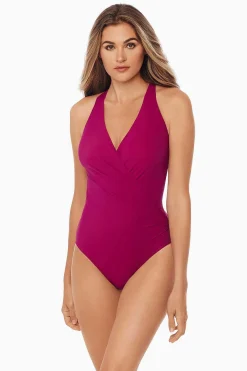 Vrouwen Miraclesuit Een Stuk|Rotsvast Wrapsody Badpak Uit Een Stuk
