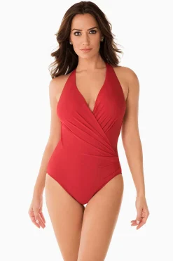 Vrouwen Miraclesuit Een Stuk|Rotsvast Wrapsody Badpak Uit Een Stuk