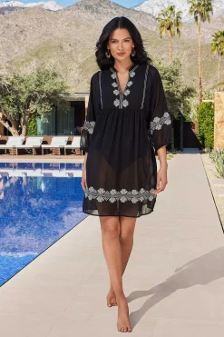 Vrouwen Miraclesuit Cover-Ups|Shore Leave Strandjurk Zwembedekking