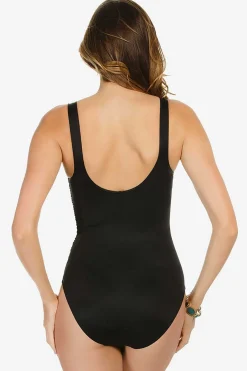 Vrouwen Miraclesuit Een Stuk|Sideswipe Badpak Uit Een Stuk Ddd-Cup