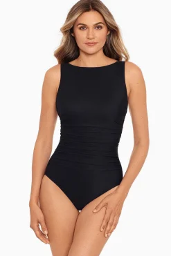 Vrouwen Miraclesuit Een Stuk|Solid Regatta Eendelig Badpak Ddd-Cups