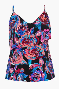 Vrouwen Miraclesuit Tankini-Topjes|Sonic Blooms Chloe-Tankinitop