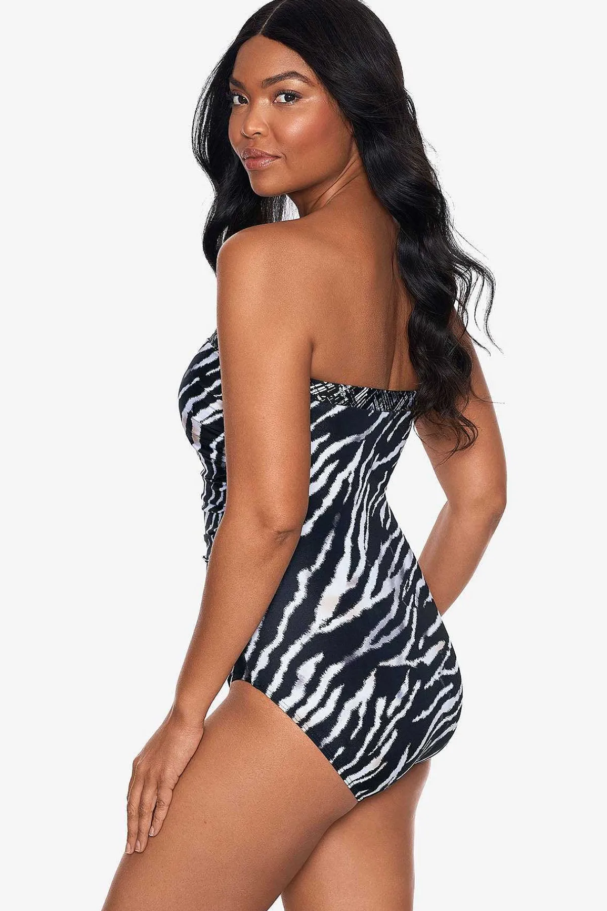 Vrouwen Miraclesuit Bandeau|Tigre Sombra Avanti Bandeau-Badpak