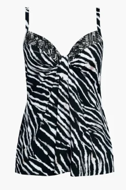 Vrouwen Miraclesuit Tankini-Topjes|Tigre Sombre Marina Tankinitop