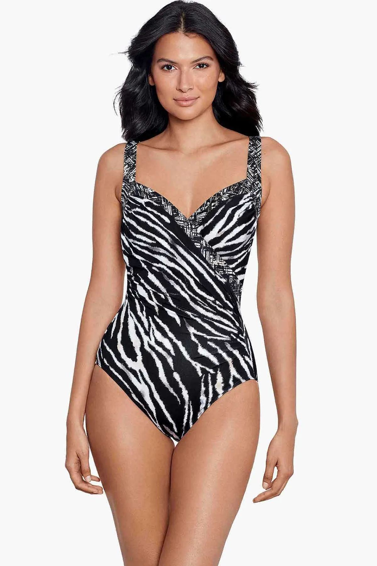 Vrouwen Miraclesuit Een Stuk|Tigre Sombre Sanibel Zwempak Uit Een Stuk