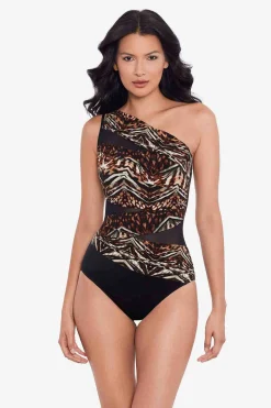 Vrouwen Miraclesuit Een Stuk|Tribal Tijgerin Jena Badpak Uit Een Stuk