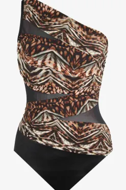 Vrouwen Miraclesuit Een Stuk|Tribal Tijgerin Jena Badpak Uit Een Stuk