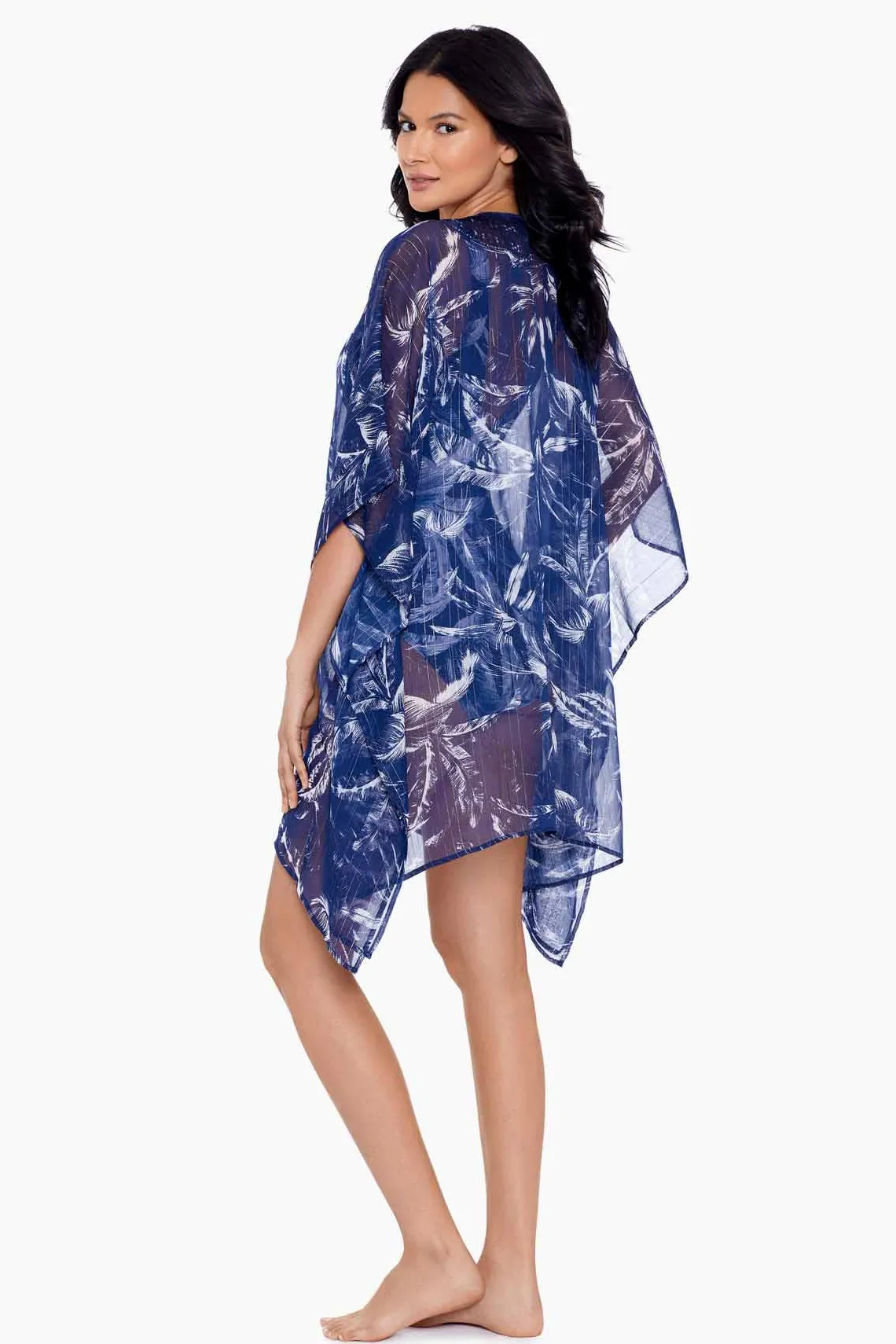 Vrouwen Miraclesuit Cover-Ups|Tropica Toile Caftan Zwembedekking
