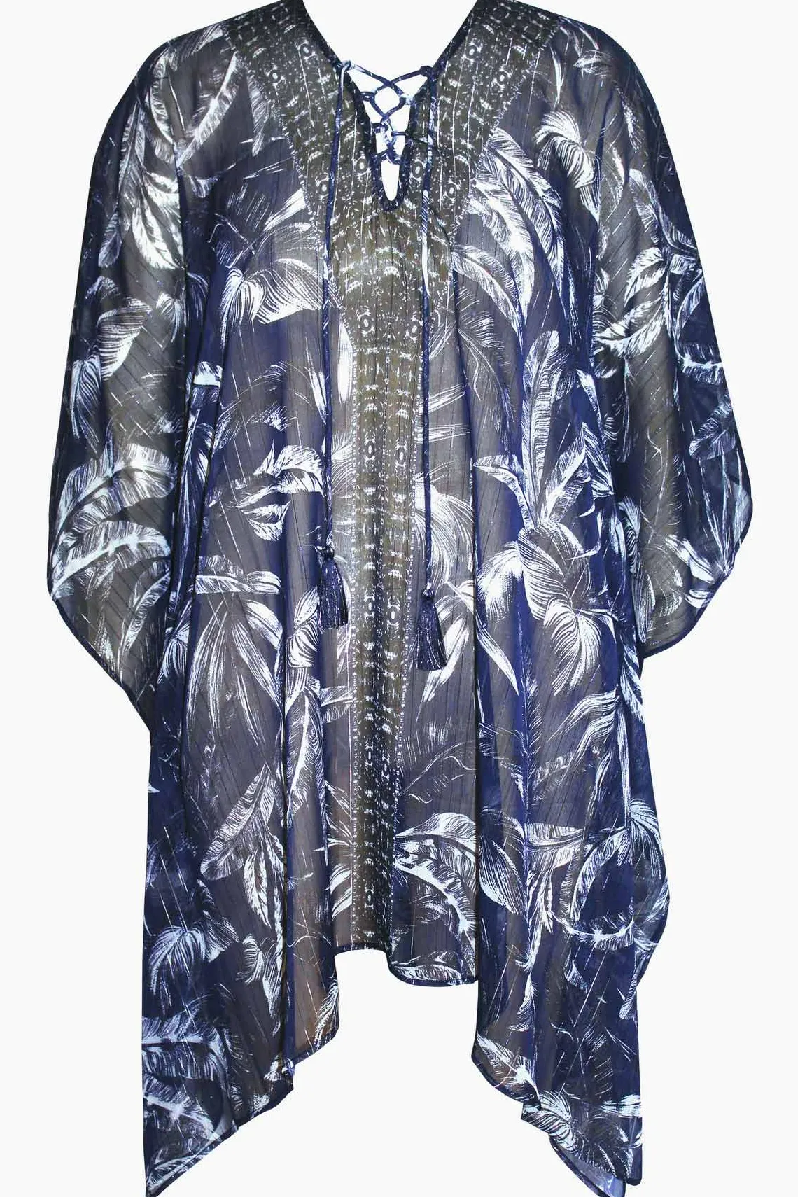 Vrouwen Miraclesuit Cover-Ups|Tropica Toile Caftan Zwembedekking
