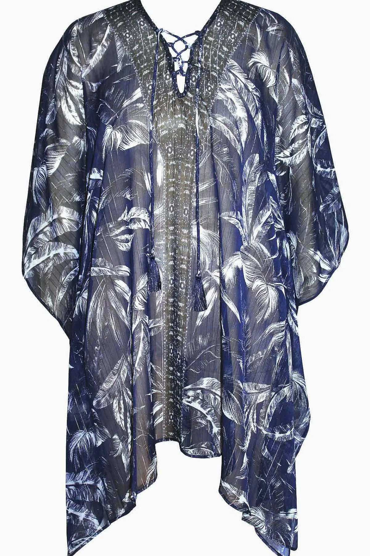 Vrouwen Miraclesuit Cover-Ups|Tropica Toile Caftan Zwembedekking