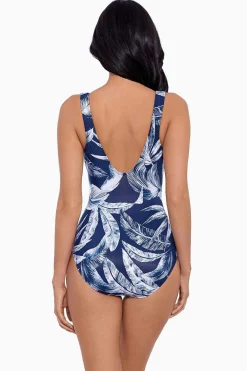 Vrouwen Miraclesuit Een Stuk|Tropica Toile Escape Zwempak Uit Een Stuk