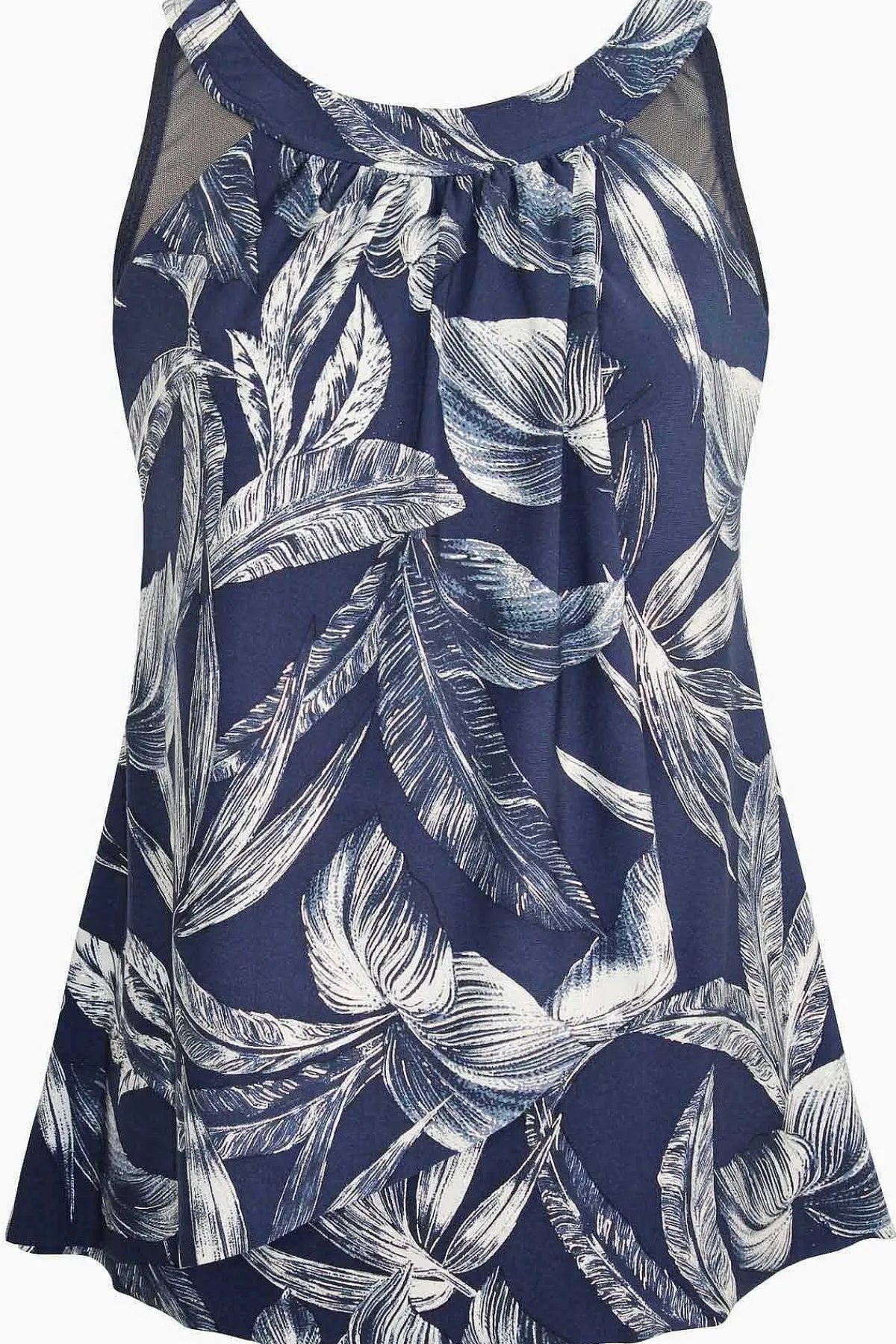 Vrouwen Miraclesuit Tankini-Topjes|Tropica Toile Ursula Tankinitop