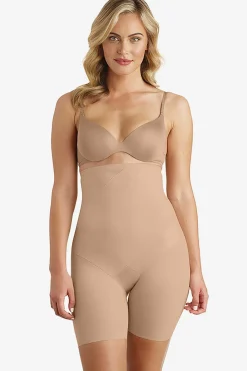 Vrouwen Miraclesuit Taillevormer|Tummy Tux Extra Stevige Controle Hi-Taille Dij Slanker