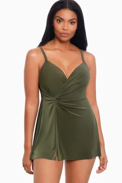 Vrouwen Miraclesuit Een Stuk|Twisted Sisters Adora Beugelzwemjurk
