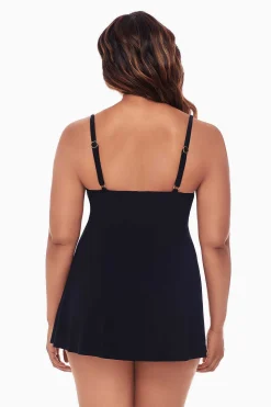 Vrouwen Miraclesuit Zwemjurk|Twisted Sisters Adora Beugelzwemjurk