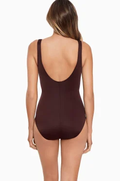 Vrouwen Miraclesuit Een Stuk|Twisted Sisters Esmerelda Badpak Uit Een Stuk