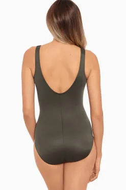 Vrouwen Miraclesuit Een Stuk|Twisted Sisters Esmerelda Badpak Uit Een Stuk