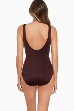 Vrouwen Miraclesuit Een Stuk|Twisted Sisters Esmerelda Badpak Uit Een Stuk