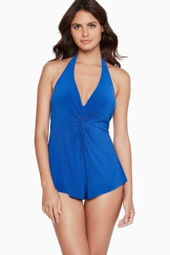 Vrouwen Miraclesuit Zwemjurk|Twister Theresa One Piece Romper-Badpak