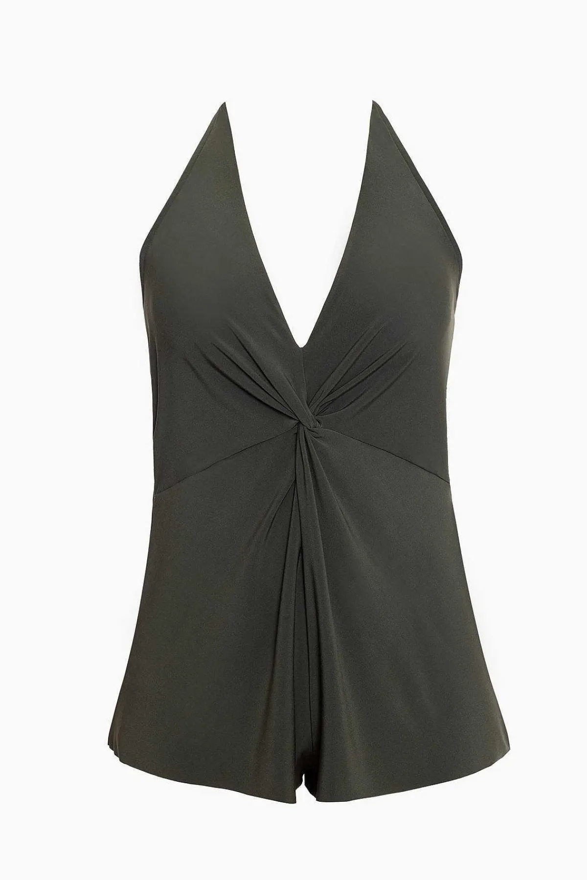 Vrouwen Miraclesuit Zwemjurk|Twister Theresa One Piece Romper-Badpak
