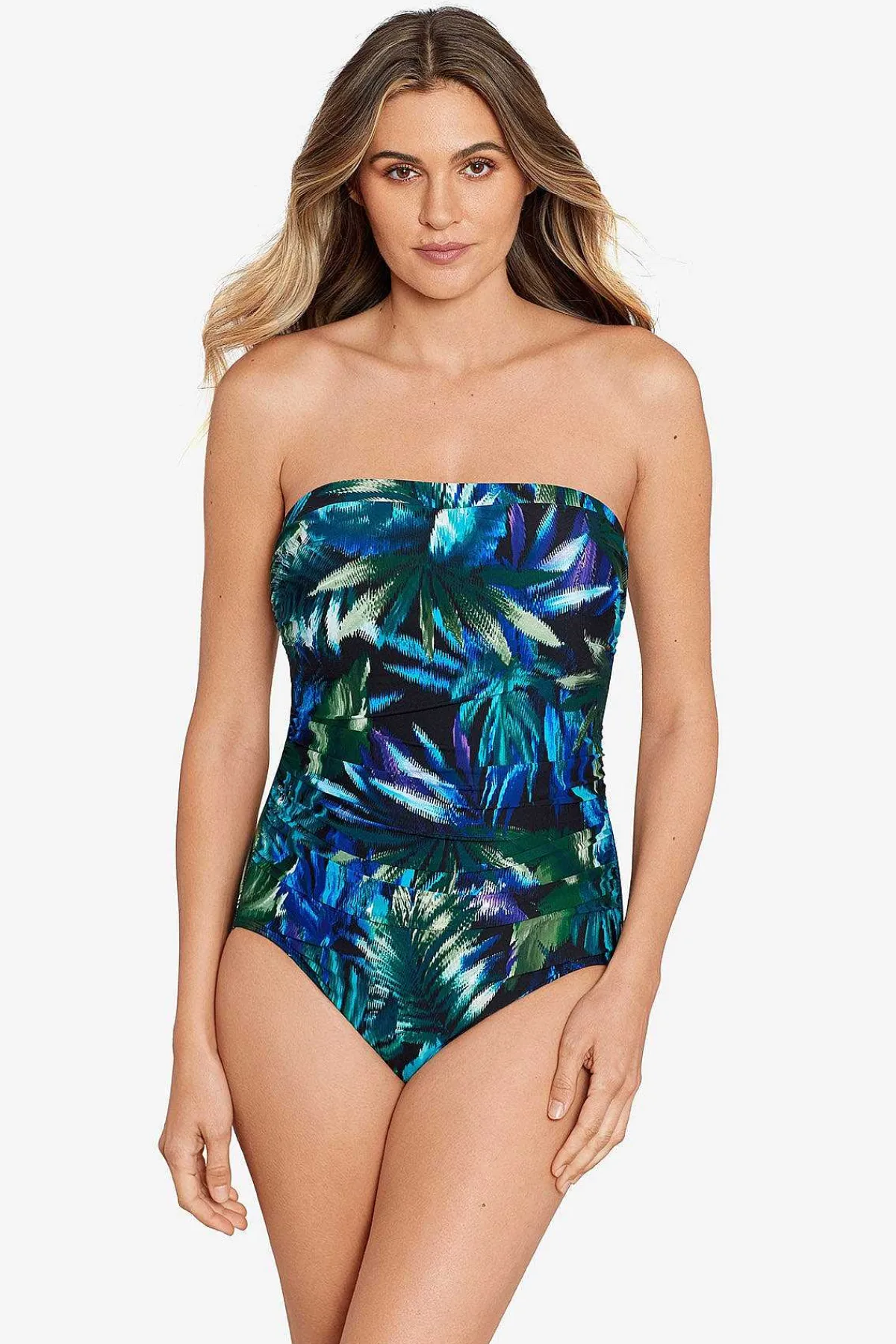 Vrouwen Miraclesuit Een Stuk|Ussepa Avanti Bandeau-Badpak