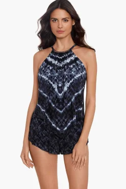 Vrouwen Miraclesuit Zwemjurk|Vera Cruz Goldie Romper-Badpak Uit Een Stuk