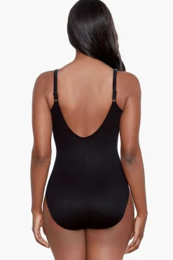 Vrouwen Miraclesuit Een Stuk|Verfijnd Oceanus Zwempak Uit Een Stuk
