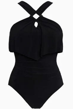Vrouwen Miraclesuit Een Stuk|Vierkant Gesneden Liza Badpak Uit Een Stuk