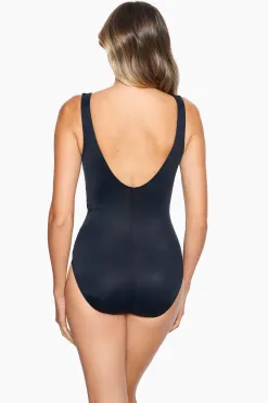 Vrouwen Miraclesuit Een Stuk|Zari Gelaagd Ontsnappingsbadpak Uit Een Stuk